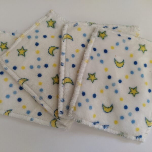 Lingettes lavables bébé minkee bambou