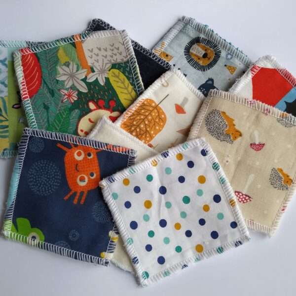 Lingettes lavables bébé pack essai