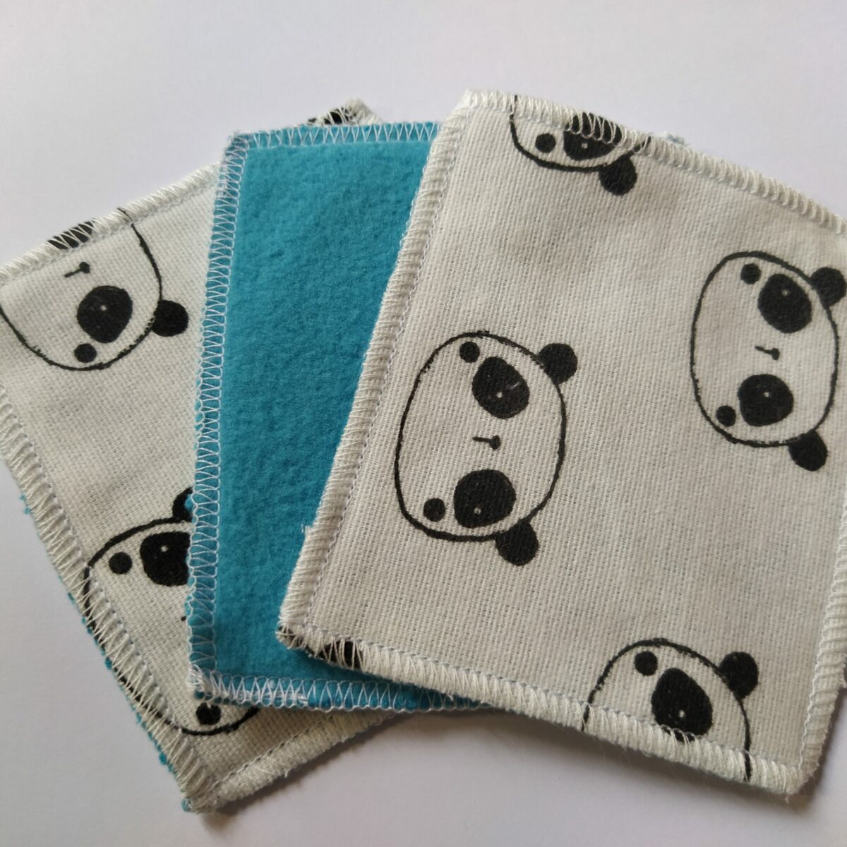 Lingettes lavables bébé micropolaire flanelle de coton