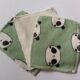 Lingettes lavables bébé micropolaire flanelle de coton