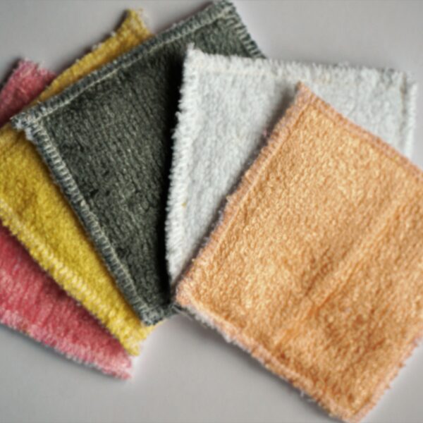 Lingettes lavables démaquillantes bambou micro-fibre