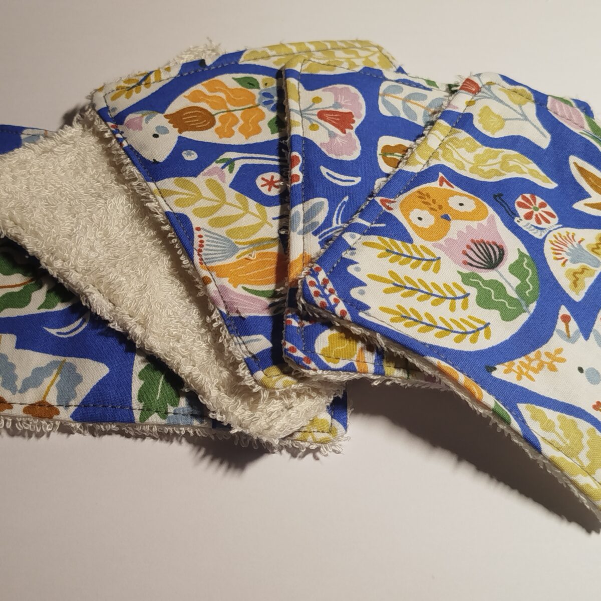 Lingettes lavables démaquillantes coton bambou