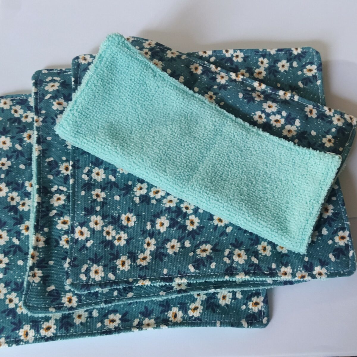Essuie-tout en coton et microfibre